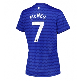 Billige Fotballdrakt Everton Dwight McNeil #7 Replika Hjemmedrakt Dame 2025-26 Kortermet